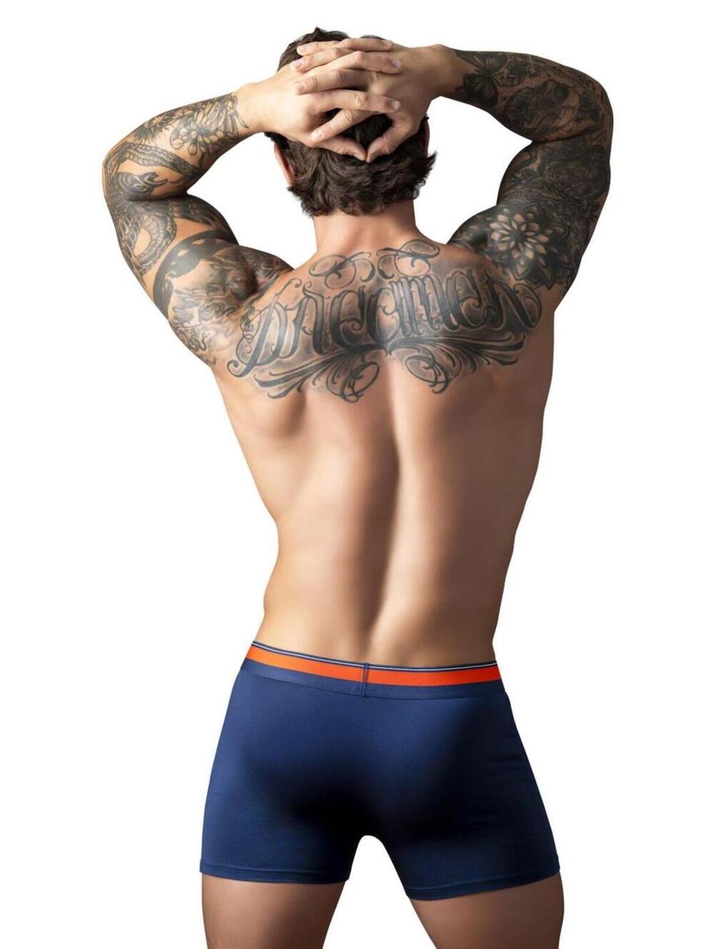 Male Power 160-299 Soo Cumfy Boxer Brief Color Navy